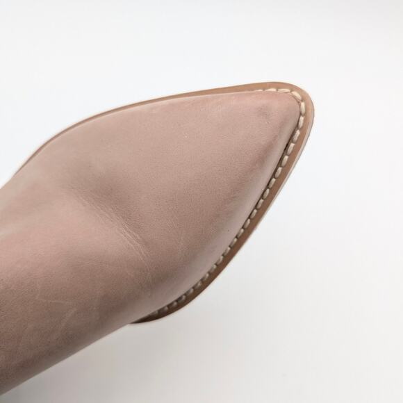 Marc Fisher Hilaria Pointed Toe Western Boots Women's Taupe Size US7.5M EU38 - Picture 12 of 13